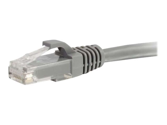C2G 10ft Cat6a Snagless Unshielded (UTP) Ethernet Cable - Cat6a Network Patch Cable - PoE - Gray
