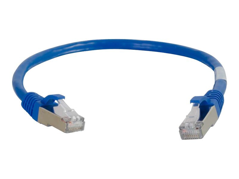 C2G 30FT CAT6A STP SNAGLESS BLUE