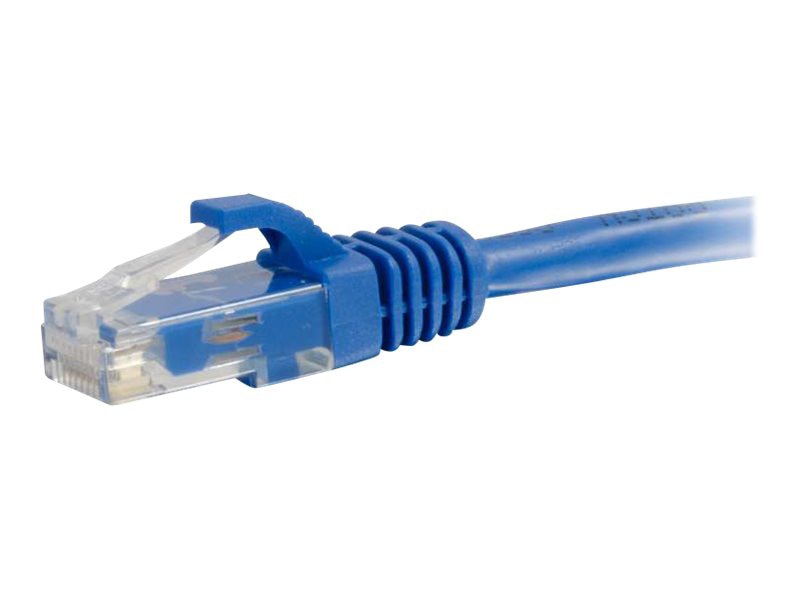 C2G 1ft Cat6a Ethernet Cable - Snagless Unshielded (UTP) - Blue - patch cable - 30.5 cm - blue