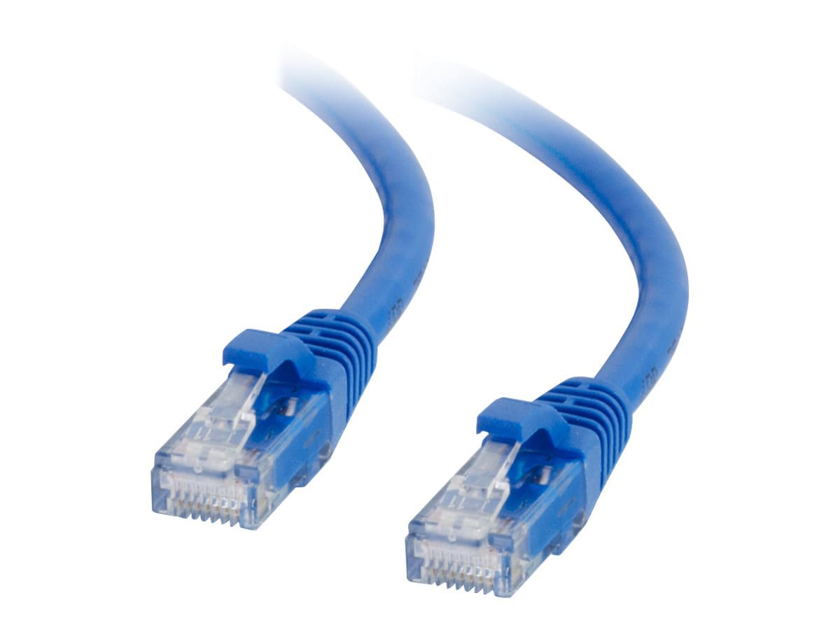 C2G 5ft Cat6a Snagless Unshielded (UTP) Ethernet Cable - Cat6a Network Patch Cable - PoE - Blue