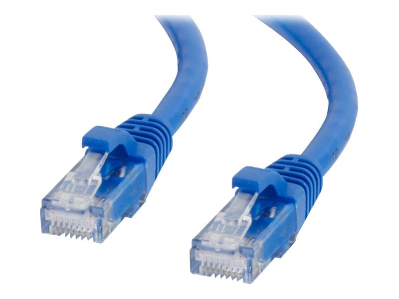 C2G 15ft Cat6a Snagless Unshielded (UTP) Ethernet Cable - Cat6a Network Patch Cable - PoE - Blue