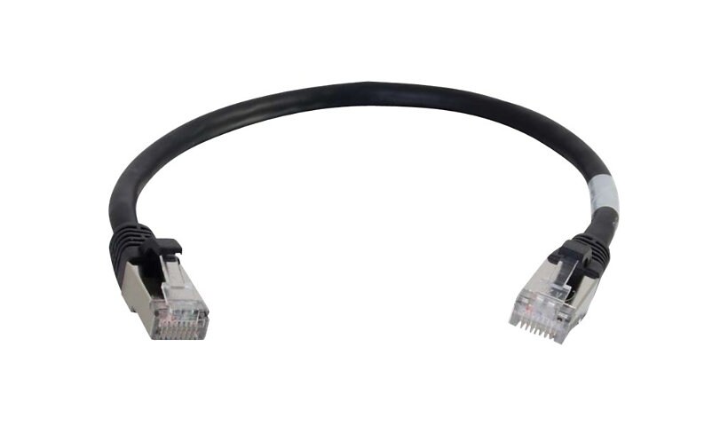 C2G 9ft Cat6a Snagless Shielded (STP) Network Patch Ethernet Cable Black -