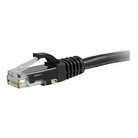 C2G 1ft Cat6a Snagless Unshielded (UTP) Ethernet Cable - Cat6a Network Patch Cable - PoE - Black