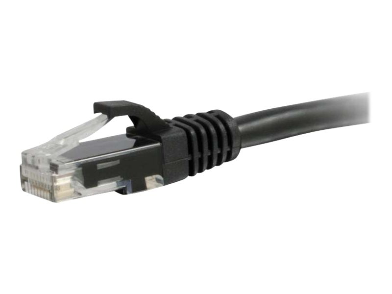 C2G 20ft Cat6a Snagless Unshielded (UTP) Ethernet Cable - Cat6a Network Patch Cable - PoE - Black