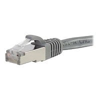 C2G 10ft Cat6 Snagless Shielded (STP) Ethernet Cable - Cat6 Network Patch Cable - PoE - Gray