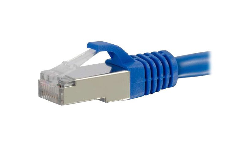 C2G 4ft Cat6 Snagless Shielded (STP) Ethernet Cable - Cat6 Network Patch Cable - PoE - Blue