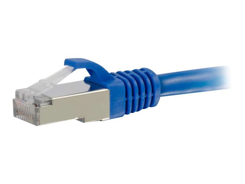 C2G 12ft Cat6 Snagless Shielded (STP) Ethernet Cable - Cat6 Network Patch Cable - PoE - Blue