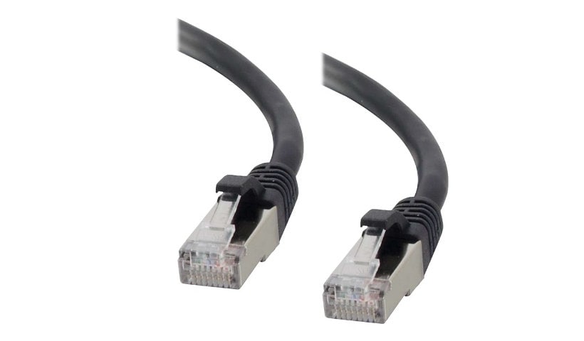 C2G 35ft Cat6 Snagless Shielded (STP) Ethernet Cable - Cat6 Network Patch Cable - PoE - Black