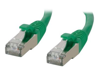 Thumbnail 3 of 5 for C2G 8ft Cat6 Snagless Shielded (STP) Ethernet Cable - Cat6 Network Patch Cable - PoE - Green