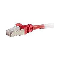 C2G 3ft Cat6 Snagless Shielded (STP) Ethernet Cable - Cat6 Network Patch Cable - PoE - Red