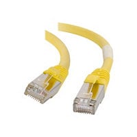 C2G 7ft Cat6 Snagless Shielded (STP) Ethernet Cable - Cat6 Network Patch Cable - PoE - Yellow