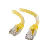 C2G 15ft Cat6 Snagless Shielded (STP) Ethernet Cable - Cat6 Network Patch Cable - PoE - Yellow