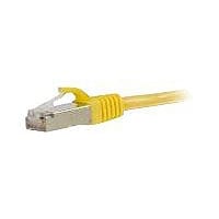 C2G 35ft Cat6 Snagless Shielded (STP) Ethernet Cable - Cat6 Network Patch Cable - PoE - Yellow