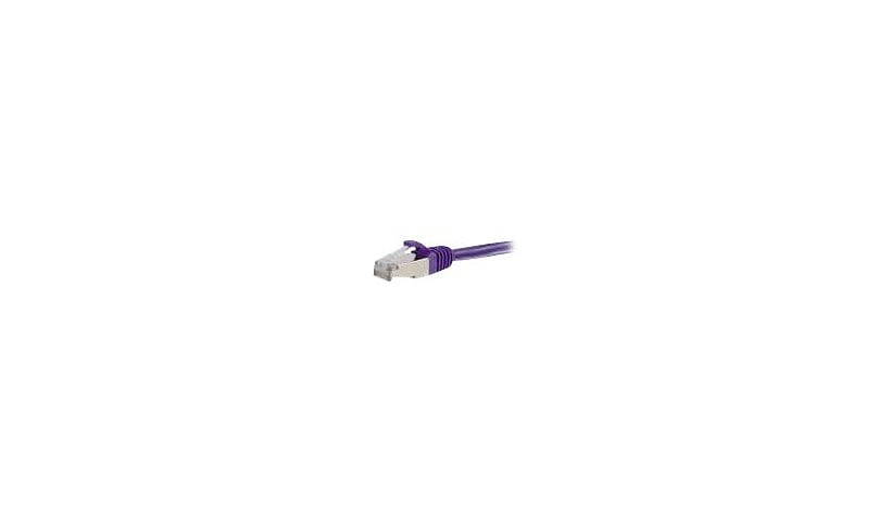 C2G 2ft Cat6 Snagless Shielded (STP) Ethernet Network Patch Cable - Purple