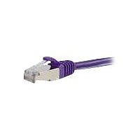 C2G 3ft Cat6 Snagless Shielded (STP) Ethernet Cable - Cat6 Network Patch Cable - PoE - Purple