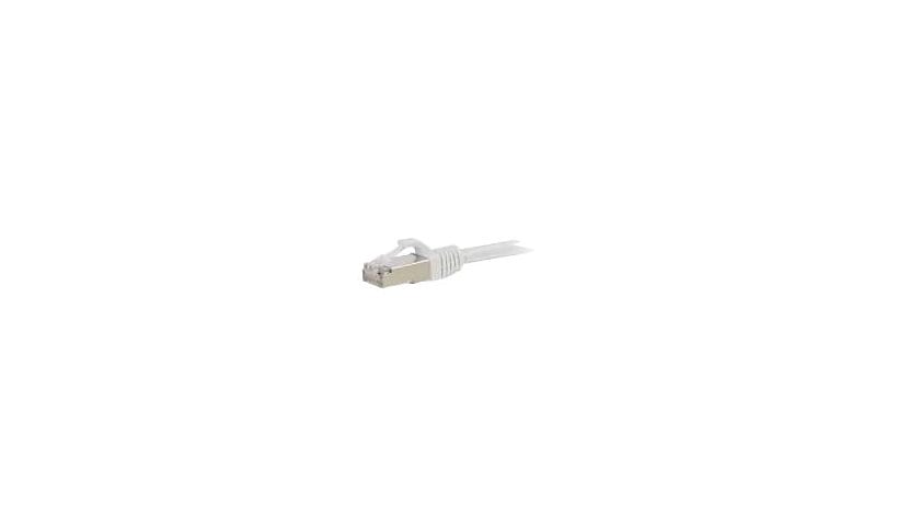 C2G 10ft Cat6 Snagless Shielded (STP) Ethernet Cable - Cat6 Network Patch Cable - PoE - White