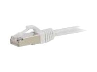 C2G 14ft Cat6 Snagless Shielded (STP) Ethernet Cable - Cat6 Network Patch Cable - PoE - White