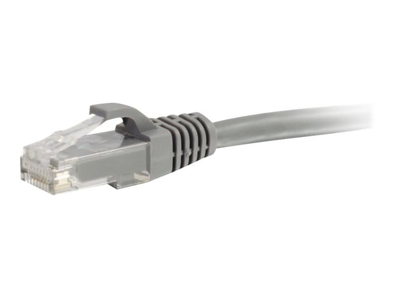 C2G 6in Cat5e Snagless Unshielded (UTP) Network Patch Ethernet Cable-Gray -