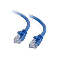 C2G 6in Cat5e Snagless Unshielded (UTP) Ethernet Cable - Cat5e Network Patch Cable - PoE - Blue