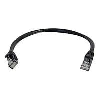 C2G 6in Cat5e Snagless Unshielded (UTP) Ethernet Cable - Cat5e Network Patch Cable - PoE - Black