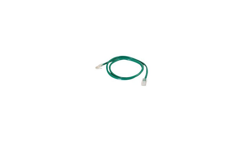 C2G 6in Cat5e Non-Booted Unshielded UTP Network Patch Ethernet Cable Green