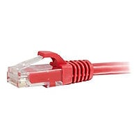 C2G 6in Cat6 Snagless Unshielded (UTP) Ethernet Cable - Cat6 Network Patch Cable - PoE - Red