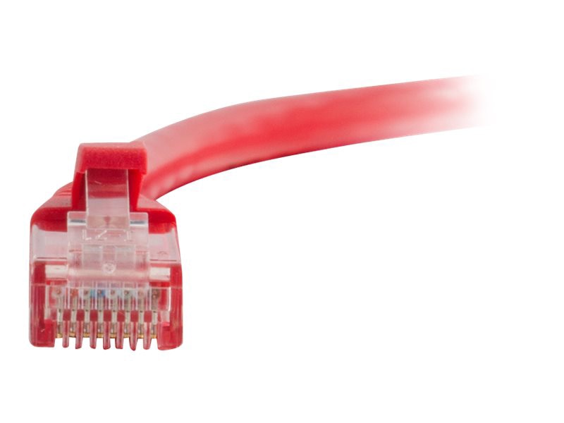 Thumbnail 3 of 3 for C2G 6in Cat6 Snagless Unshielded (UTP) Ethernet Cable - Cat6 Network Patch Cable - PoE - Red