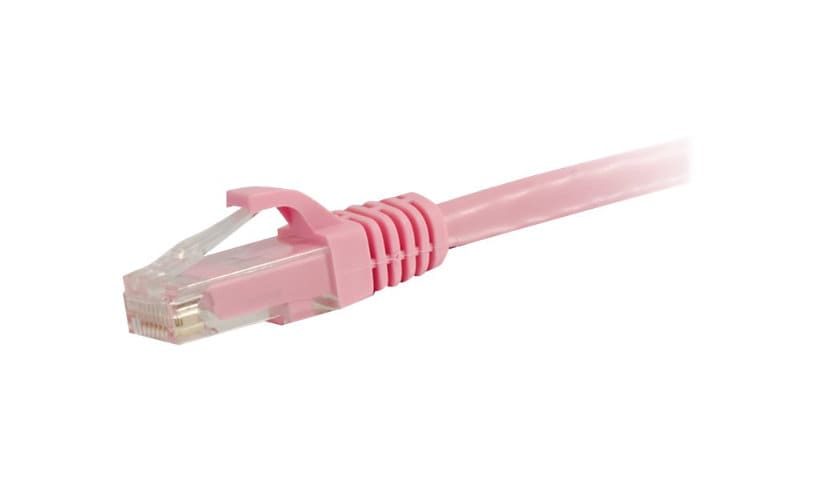 C2G 6in Cat6 Snagless Unshielded (UTP) Ethernet Cable - Cat6 Network Patch Cable - Pink