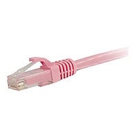 C2G 6in Cat6 Snagless Unshielded (UTP) Ethernet Cable - Cat6 Network Patch Cable - Pink