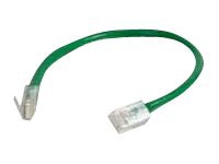 C2G 6in Cat6 Non-Booted Unshielded (UTP) Ethernet Network Patch Cable - Green - patch cable - 6 in - green