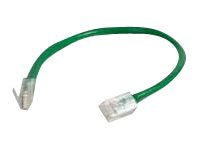 C2G 6in Cat6 Non-Booted Unshielded (UTP) Ethernet Network Patch Cable - Gre