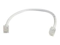 C2G 6in Cat6 Non-Booted Unshielded (UTP) Ethernet Network Patch Cable - Whi