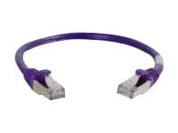 C2G 0.5' CAT6 Snagless Shielded Twisted Pair Ethernet Network Patch Cable -