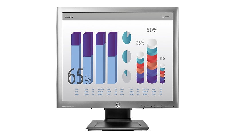 HP EliteDisplay E190i 18.9" LED-backlit LCD - Black