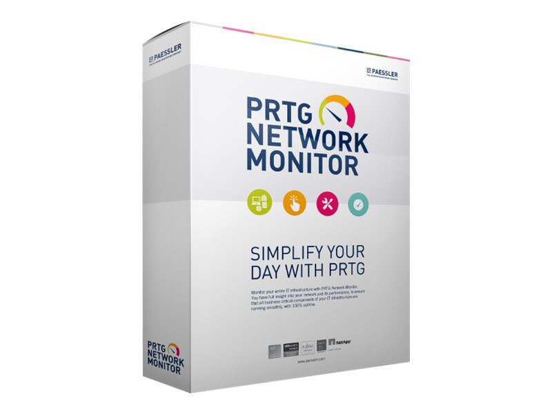 PRTG Network Monitor Unlimited - license + 1 Year Maintenance - unlimited sensors