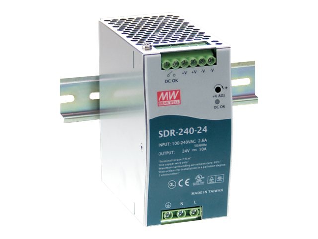 Mean Well SDR-240 series SDR-240-24 - power supply - 240 Watt