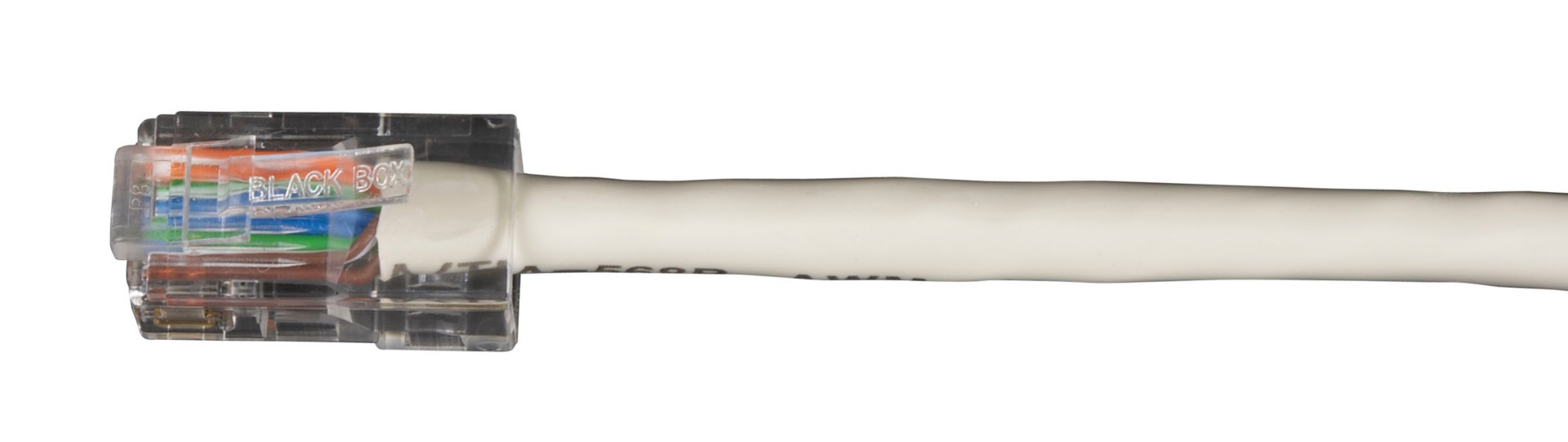 Black Box patch cable - 1 ft - beige