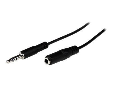 StarTech.com 2m Slim 3.5mm Stereo Extension Audio Cable - M/F