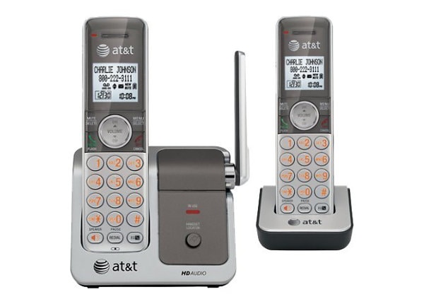 AT&T CL81201 - cordless phone with caller ID/call waiting + additional handset