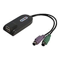 Convertisseur Minicom PS2 à USB de Tripp Lite pour commutateur KVM et rallonge TAA GSA