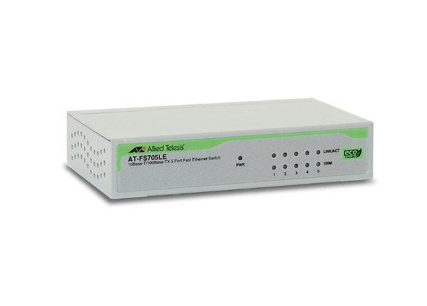 Allied Telesis AT-FS705LE Fast Ethernet Unmanaged Switch