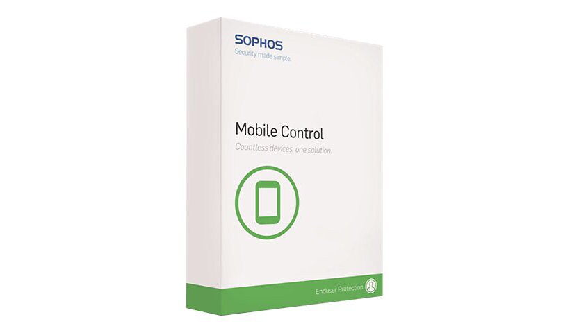 Sophos Mobile Standard - subscription license renewal (1 year) - 1 device