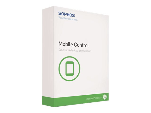 Sophos Mobile Standard - subscription license renewal (3 years) - 1 device