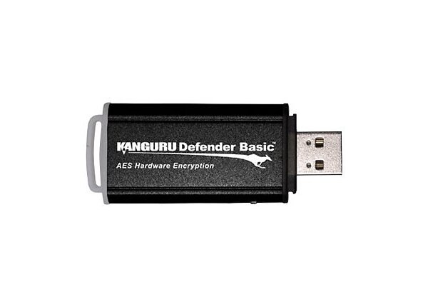 Kanguru Defender Basic Secure Encrypted - USB flash drive - 128 GB