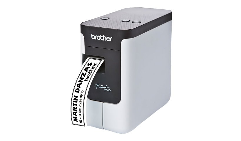 Brother P-Touch PT-P700 - imprimante d'étiquettes - Noir et blanc - transfert thermique