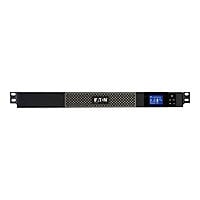 Eaton 5P UPS 850VA 600W 230V Network Card Optional 1U Rackmount UPS C14 C13