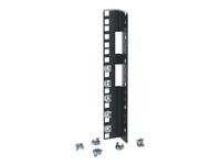 Middle Atlantic 44RU Rackrail for MRK and VRK Series Racks - Cage Nut Rackrail