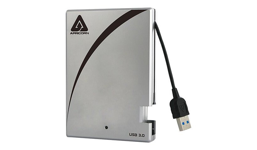 Apricorn Aegis Portable 3.0 A25-3USB-1000 - hard drive - 1 TB - USB 3.0