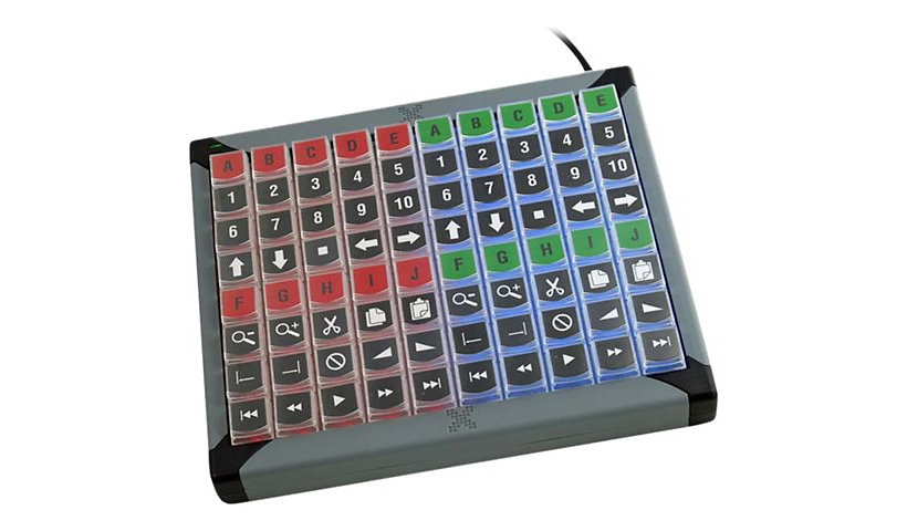 P.I. Engineering X-keys XK-80 Programmable - keyboard