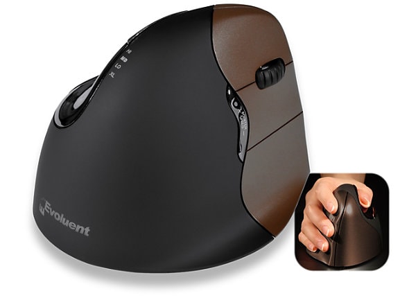 Evoluent USB Wireless Right-Handed Small VerticalMouse 4